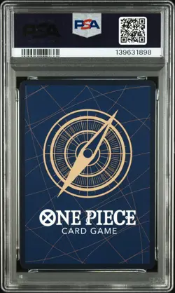 2025 ONE PIECE JAPANESE OP11-A FIST OF DIVINE SPEED #118 MONKEY D. LUFFY PSA 10 - Image 2