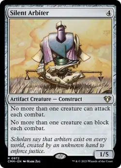 MTG - Silent Arbiter - Commander Masters - Magic the Gathering - Image 1