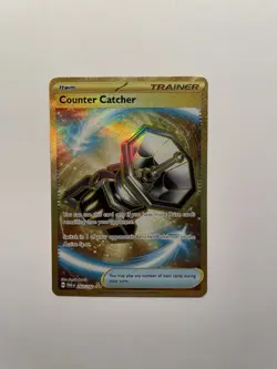 Counter Catcher 264/182 Sv04: Paradox Rift Holo Hyper Rare Pokemon Card NM - Image 1