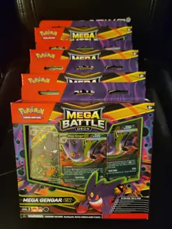 Pokemon Trading Card Game X4 Mega Battle Decks (Mega Gengar Ex) - Image 1