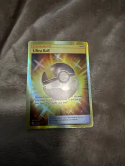 ULTRA BALL - Secret Rare Holo SM Base Set - #161/149 Trainer Card - Pokemon TCG - Image 1
