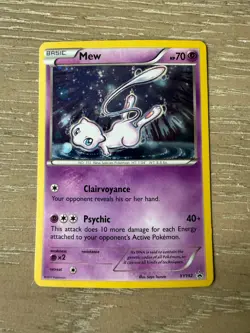 Pokemon Card Mew Holo XY Promos #XY192 NM - Image 1