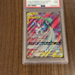 2019 Pokemon S&M Unbroken Bonds Card 204/214 Gardevoir Sylveon GX Graded PSA 9 - Image 5
