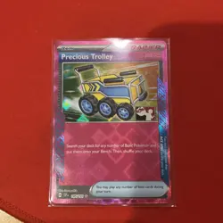 Precious Trolley 185/191 Ace Spec Prize Pack Series 8 Holo Pokemon Card NM - Image 1