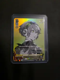 Weiss Schwarz Foil Card TCG Persona 3 Reload P3/SE46-07PER PER Member No.7 Aigis - Image 1