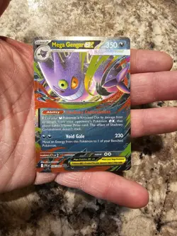 Mega Gengar EX 56/94 Phantasmal Flames Single Raw Card Pokemon - Image 1