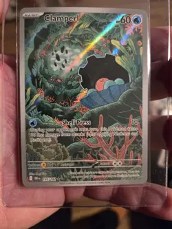 Clamperl 195/182 Single Raw Card Destined Rivals Pokemon - Image 1