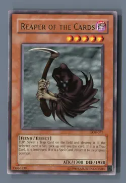 Reaper of the Cards LOB-EN071 Legend of Blue Eyes White Dragon Yu-Gi-Oh LP - Image 1
