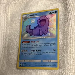 Quagsire SV10/SV94 NM Holo Rare Sun & Moon Hidden Fates Shiny Vault Pokemon Card - Image 4