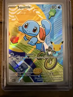 Pokemon TCG First Partner Illustration Collection #039 Squirtle Promo Card - Image 1