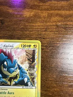 Pokemon TCG Feraligatr EX Dragon Frontiers Holo Rare Card 2/101 Delta Species - Image 3