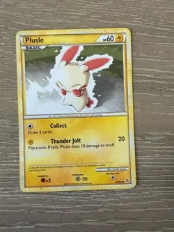 Pokemon Card Plusle Holo HGSS Promos #HGSS16 NM - Image 1