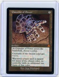 Gauntlet of Power Dominaria Remastered Artist Proof MTG - Image 1