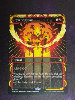 MTG * Pyretic Ritual Secrets of Strixhaven: Mystical Archive * 1X * NM - Image 1