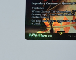 Garnet Til Alexandros 17th - Foil - Showcase - FF Magic: The Gathering - Image 4
