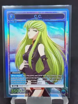 EX02BT/CGH-2-005 SR C.C. FOIL UNION ARENA Code Geass Card - Image 1