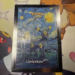 Umbreon #197 Silver Box Hit Holo Safari NONTCG Pokemon Cards Textured - Image 1