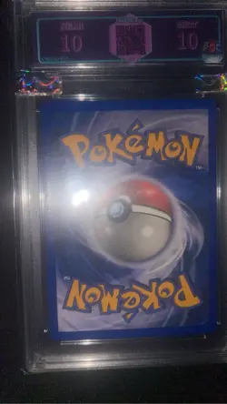 Pikachu 58/102 yellow cheeks Graded 10 Near Mint PGC pokemon card 1999 rare - Image 3