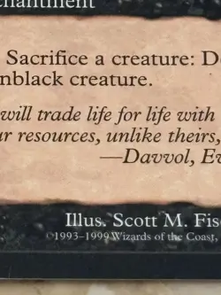 ATTRITION Urza's Destiny Card Magic The Gathering - Image 2