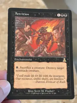 ATTRITION Urza's Destiny Card Magic The Gathering - Image 5
