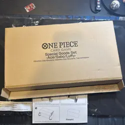 One Piece TCG Special Goods Set Ace/Sabo/Luffy | Game Mat & Box (No Promo Card) - Image 4