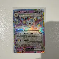 Pokemon TCG Sylveon EX 086/191 Surging Sparks Double Rare Card - Image 1