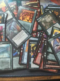 Large Lot of Vampire JYHAD Fantasy Trading Card Game Cards ~100 Cards - Image 3