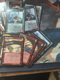 Large Lot of Vampire JYHAD Fantasy Trading Card Game Cards ~100 Cards - Image 5