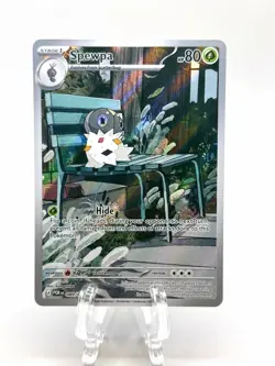 Spewpa Illustration Rare Pokemon Trading Card Game ME03 Perfect Order 089/088 NM - Image 1