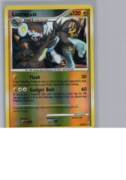 Pokemon Luxray 5/99 2009 Reverse Holo Rare Stage 2 120 HP 30 60 Attack TCG Card - Image 1