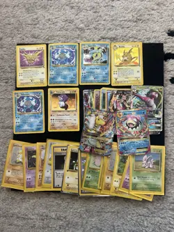 Vintage Pokemon Card Lot - 33 WOTC Era - 2019 Mainly DAMAGED/HEAVY PLAY - Image 1