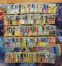 Pokemon Card Lot Holo Reverse Holo 2011-2019 MP-Damaged 970+ Cards Charizard - Image 1