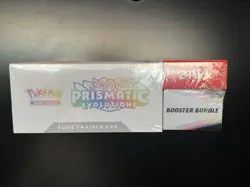 Pokemon Prismatic Evolutions Elite Trainer Box & Booster Bundle Costco Lot Of 2 - Image 3