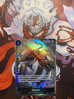 Queen OP08-080 Alternate Art Two Legends One Piece Card English - Image 1