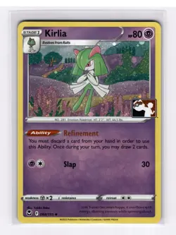 Kirlia (Cosmos Holo) 068/195 Prize Pack Series Cards Stamped - NM/NM - Image 1