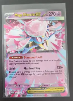 Mega Diancie ex Phantasmal Flames 041/094, NM Pokemon Card 041/094 - Image 1