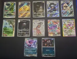 Pokemon TCG 12 Card Lot Bundle Scarlet Violet Era Mixed 7 Illustration Rares Etc - Image 1