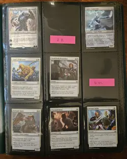MTG Cards In A Binder Magic the Gathering some rares - Image 1