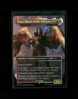 2022 Magic the Gathering Freya, Queen of the Valkyries God of Victory #2215 - Image 1