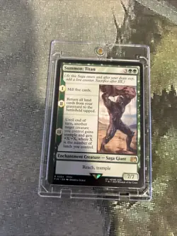 MTG Summon: Titan - FINAL FANTASY (FIN) #204 Magic the Gathering - Image 3