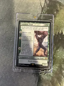 MTG Summon: Titan - FINAL FANTASY (FIN) #204 Magic the Gathering - Image 4