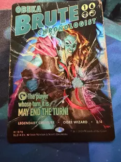 MTG Obeka, Brute Chronologist (Rainbow Foil) Secret Lair SLD (1579) NM - Image 1