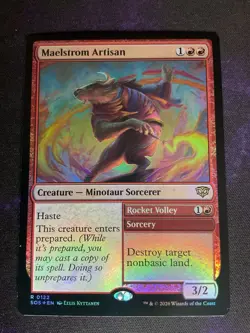 MTG * Maelstrom Artisan (Foil) Secrets of Strixhaven * 1X * NM - Image 1