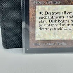 1993 NEVINYRRAL'S DISK Magic the Gathering Collector's Edition CE MTG Sharp - Image 4