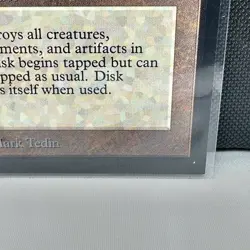 1993 NEVINYRRAL'S DISK Magic the Gathering Collector's Edition CE MTG Sharp - Image 5