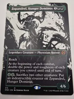 Zopandrel, Hunger Dominus (Showcase) Phyrexia: All Will Be One Regular - Image 1