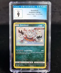 Pokemon TCG - Guzzlord Shiny Holo - SV26/SV94 Hidden Fates - CGC 9 Mint - Image 1