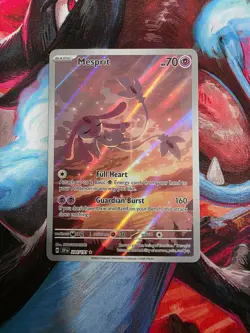 Pokemon TCG - Mesprit 204/191 - Surging Sparks Illustration Rare Holo - Image 1