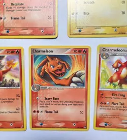 CHARMANDER CHARMELEON LOT OF 7 POKEMON FAMILY EX ERA CRYSTAL GUARDIANS - Image 3