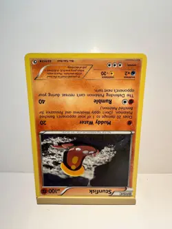 Stunfisk 83/113 Uncommon Legendary Treasures Pokemon Lightly Played - Image 2